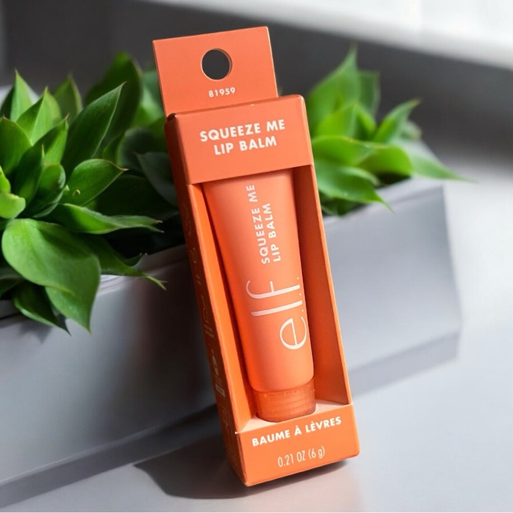 e.l.f. Squeeze Me Lip Balm in Strawberry, NIB